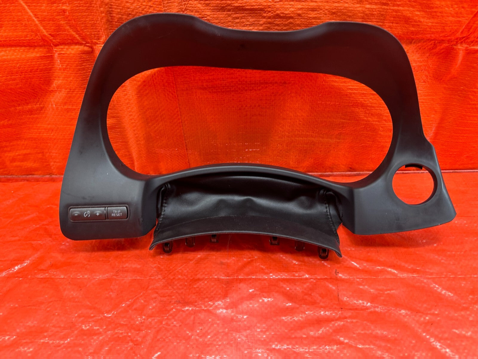 14 20 INFINITI Q50 17 20 Q60   INSTRUMENT GAUGE CLUSTER SURROUND BEZEL OEM #1855