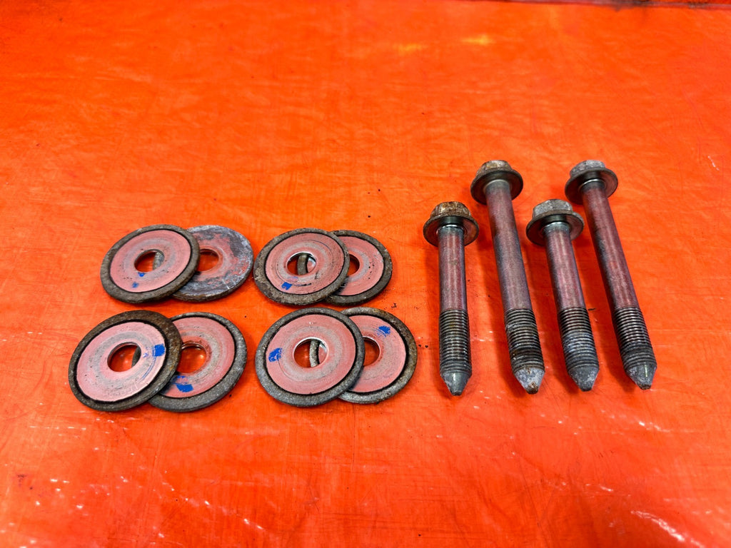 09 14 ACURA TSX   POWER STEERING RACK GEAR BOX BOLTS HARDWARE WASHERS OEM #3050