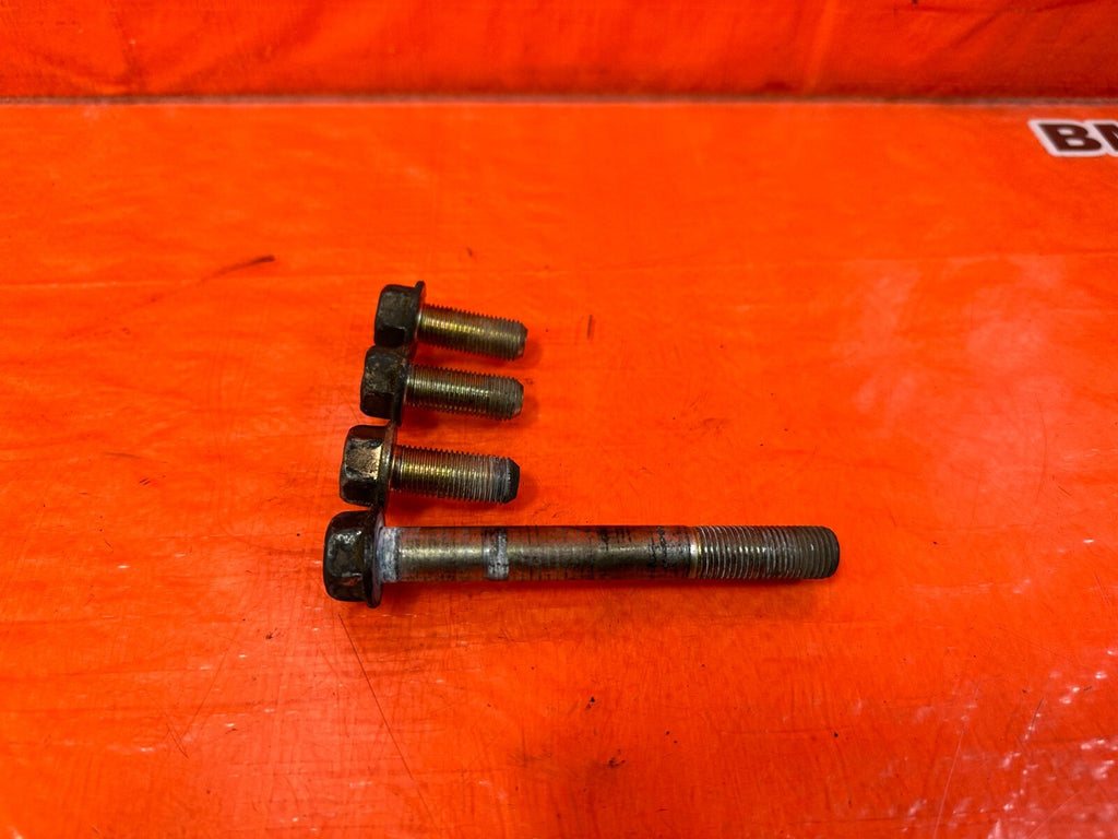 97 01 HONDA PRELUDE   PASSENGER RIGHT ENGINE MOTOR MOUNT BOLTS HARDWARE OEM 2520