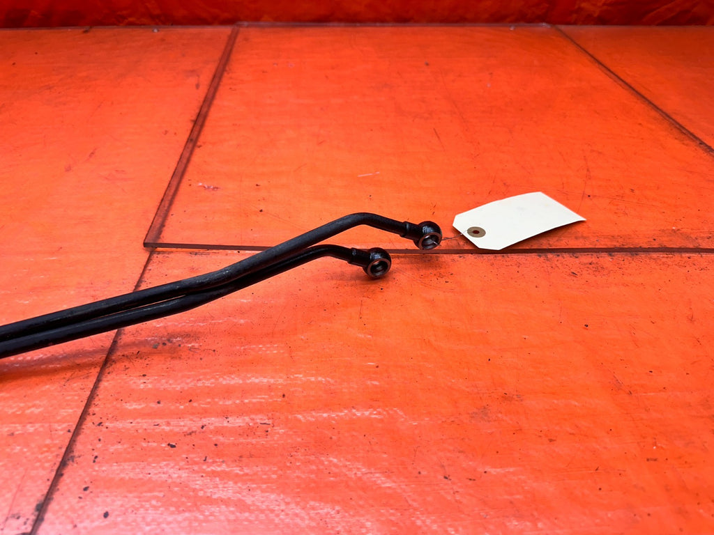14-15 INFINITI Q50 3.7L VQ37VHR POWER STEERING FLUID COOLER COOLING LINES 3449