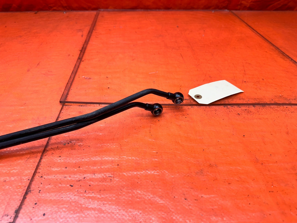 14-15 INFINITI Q50 3.7L VQ37VHR POWER STEERING FLUID COOLER COOLING LINES 3449