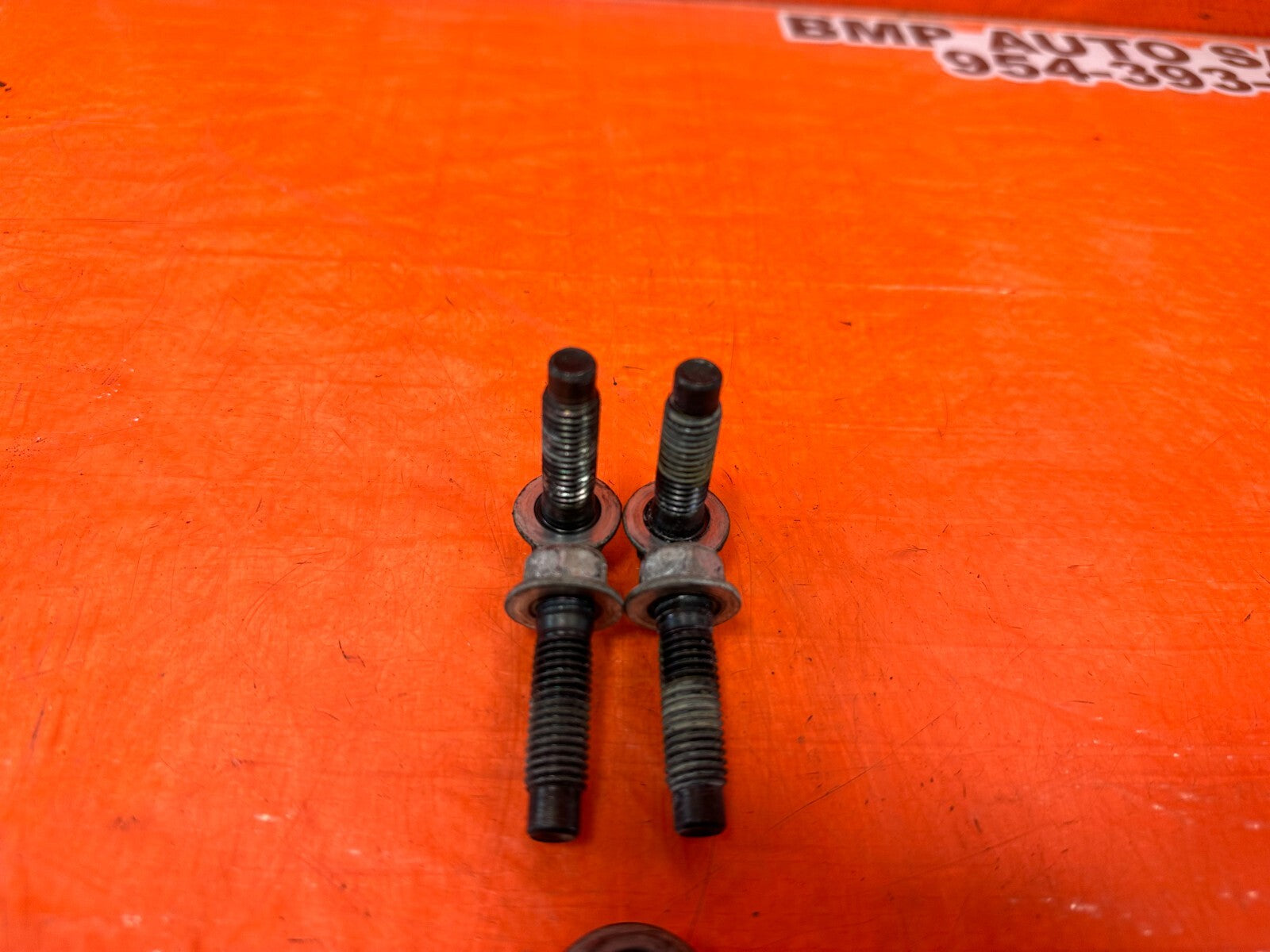 08 15 INFINITI G37 & Q60DRIVER LEFT ALUMINUM BRACKET ENGINE MOUNT BOLTS OEM 2485