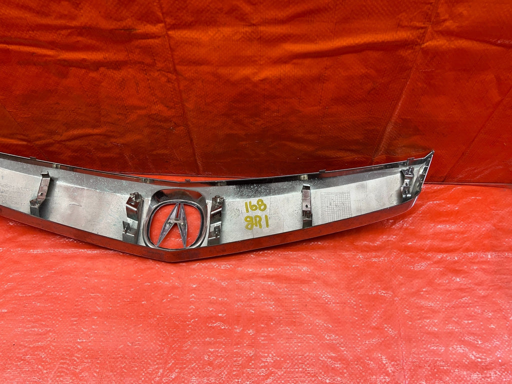09 10 ACURA TSX   FRONT BUMPER GRILLE   CHROME MOLDING PORTION   FLAW   OEM #16817