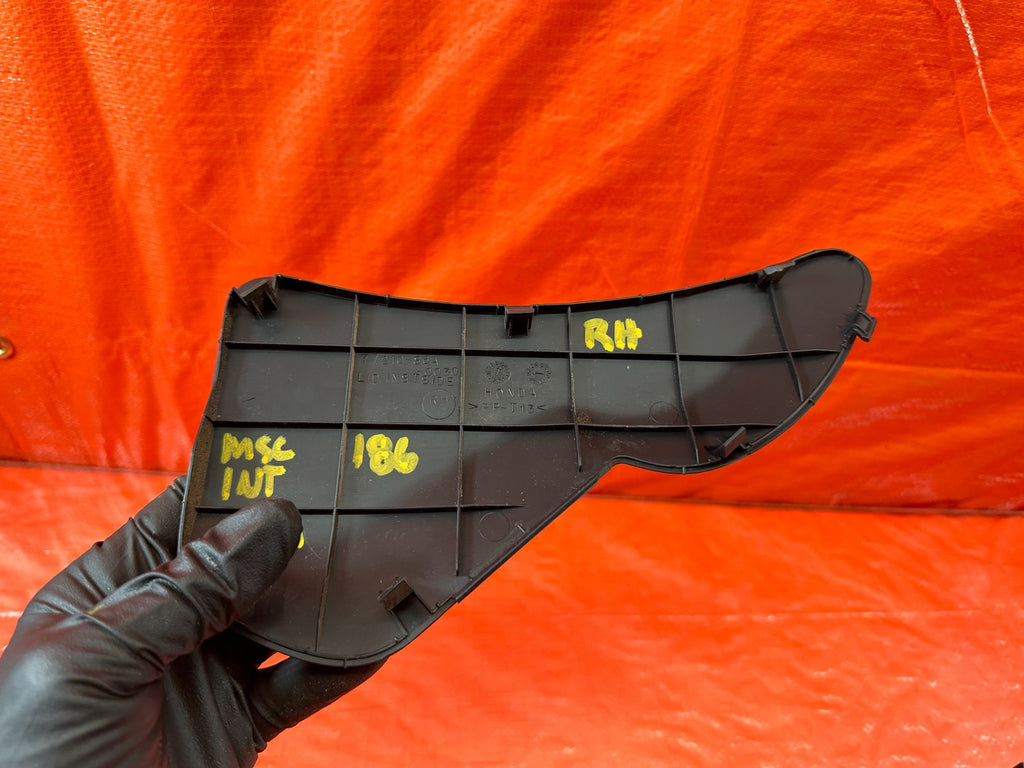 02 05 HONDA CIVIC SI EP3   RIGHT DASHBOARD DASH TRIM COVER PLASTIC BEZEL OEM 1869