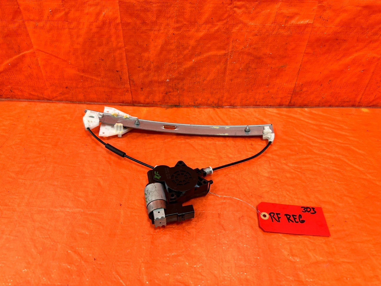 09 11 MAZDA RX8 RX 8   PASSENGER RIGHT FRONT WINDOW REGULATOR   OEM #3030