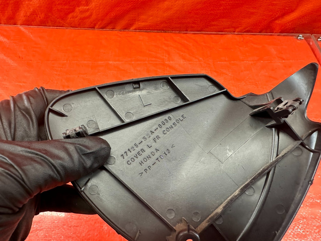00 09 HONDA S2000   LEFT LOWER KNEE TRIM PLASTIC PANEL   OEM #19816