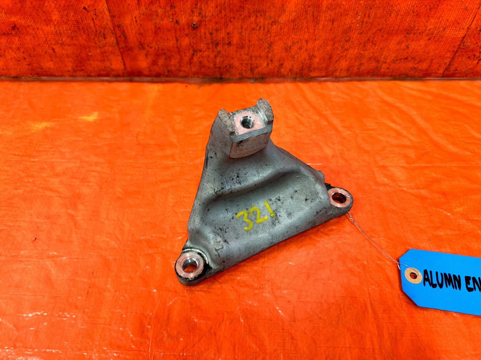 09 14 ACURA TSX 2.4L FRONT ALUMINUM ENGINE MOUNTING BRACKET BRACE OEM 3211