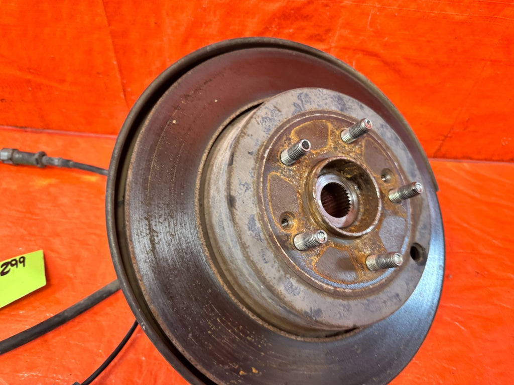 10 16 HYUNDAI GENESIS COUPE   PASSENGER RIGHT REAR SPINDLE KNUCKLE HUB OEM #2994