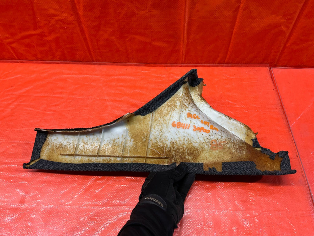 90 92 NISSAN 300ZX   SHIFTER TUNNEL COVER KNEE TRIM   DRIVER LEFT SIDE   OEM #857