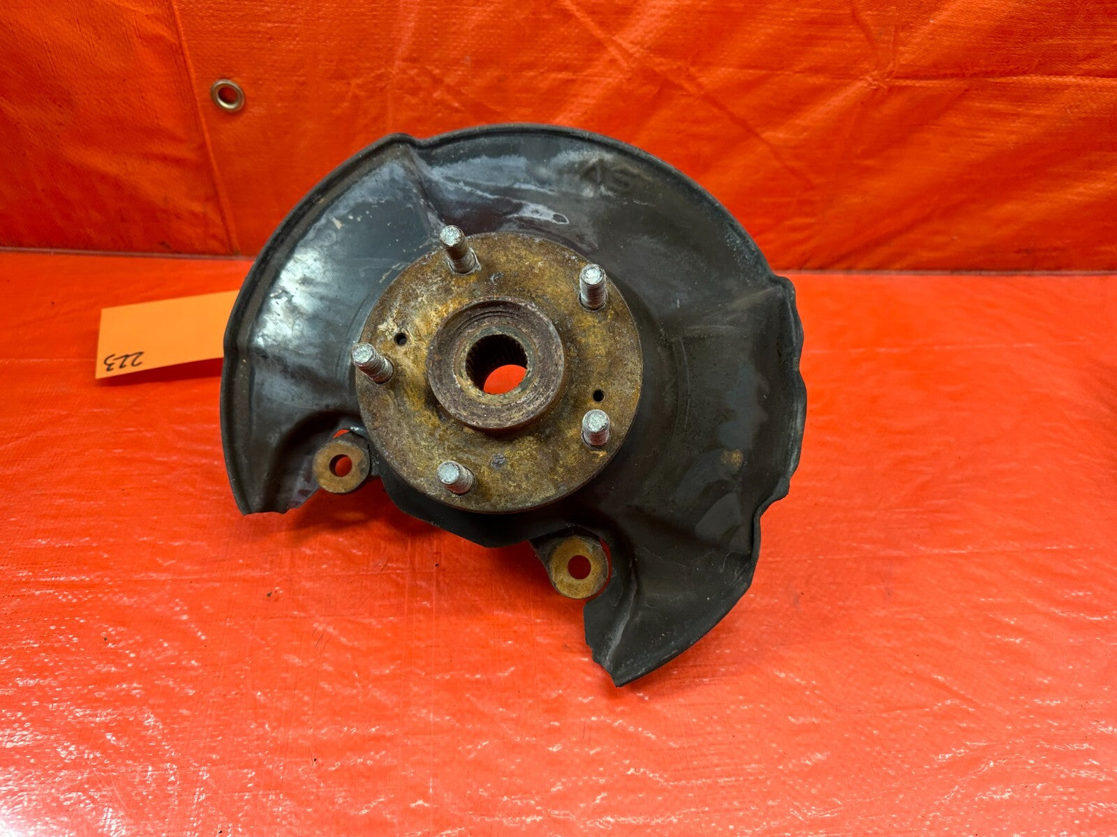 06 11 HONDA CIVIC SI   DRIVER LEFT FRONT SPINDLE KNUCKLE HUB 36MM   OEM OE #2230