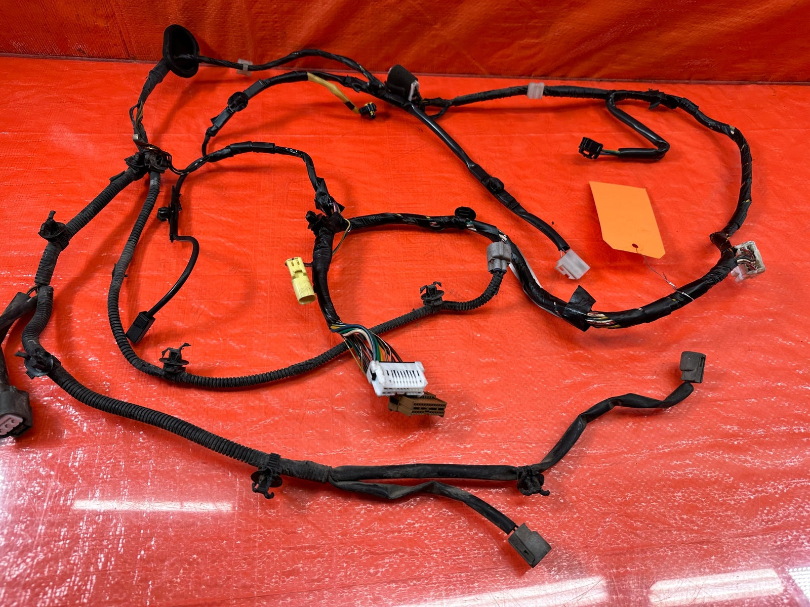 08 15 LANCER EVOLUTION X EVO 10 LEFT REAR CHASSIS WIRE HARNESS WIRING LOOM #2178