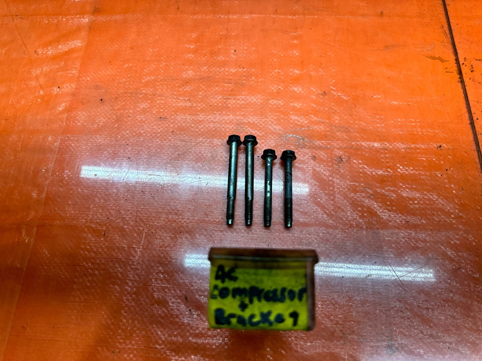 04 08 ACURA TSX 2.4L AC AIR CONDITIONING COMPRESSOR BOLTS OEM #3300