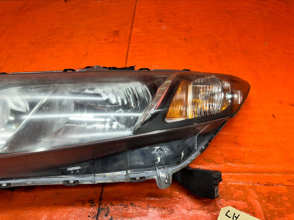 13 15 HONDA CIVIC SI 4D 2.4L FRONT LEFT RIGHT HEADLIGHT LAMP ASSEMBLY SET OEM #33