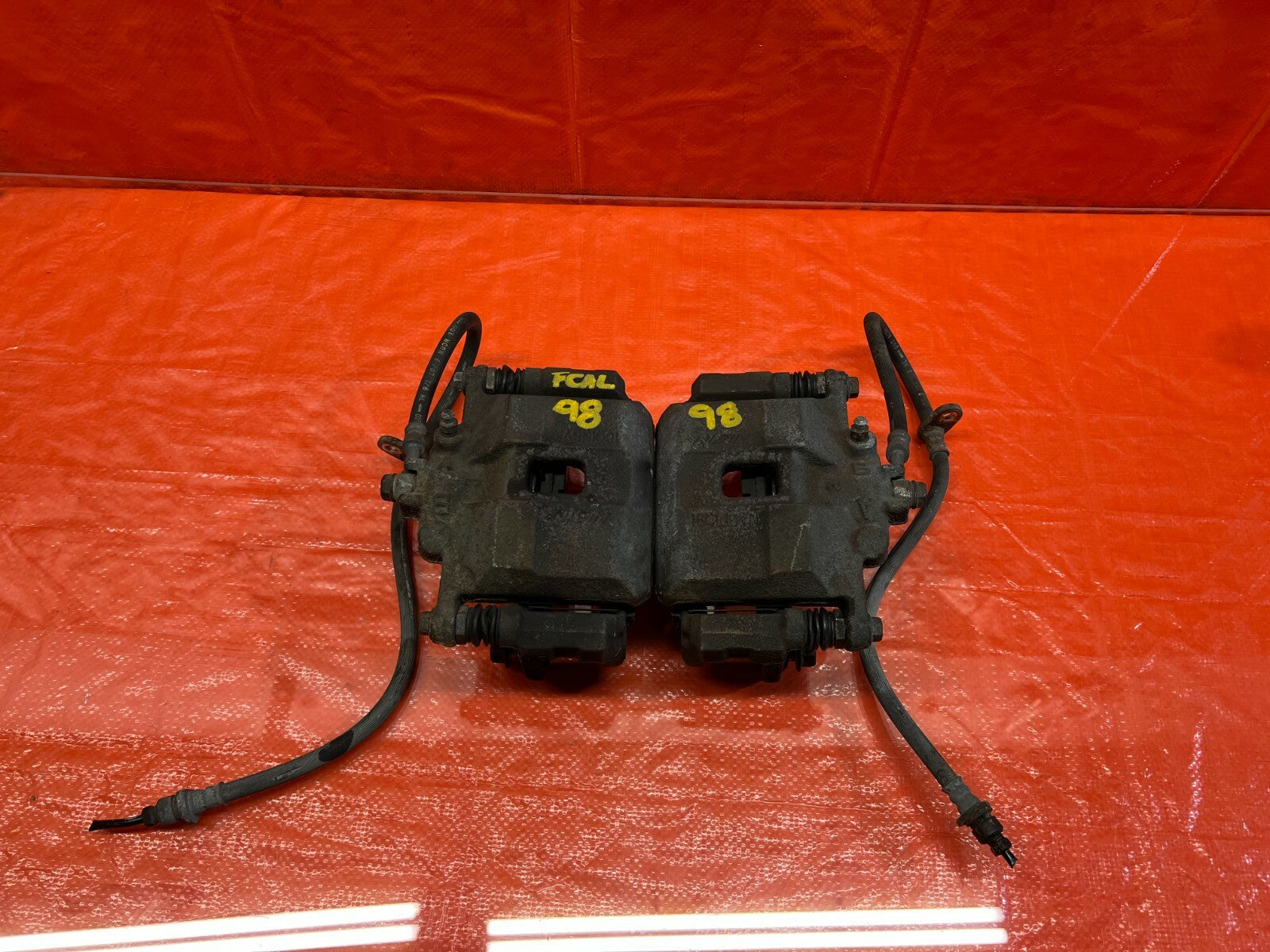 06 11 HONDA CIVIC SI   FRONT BRAKE CALIPER CALIPERS    LEFT AND RIGHT   OEM #980