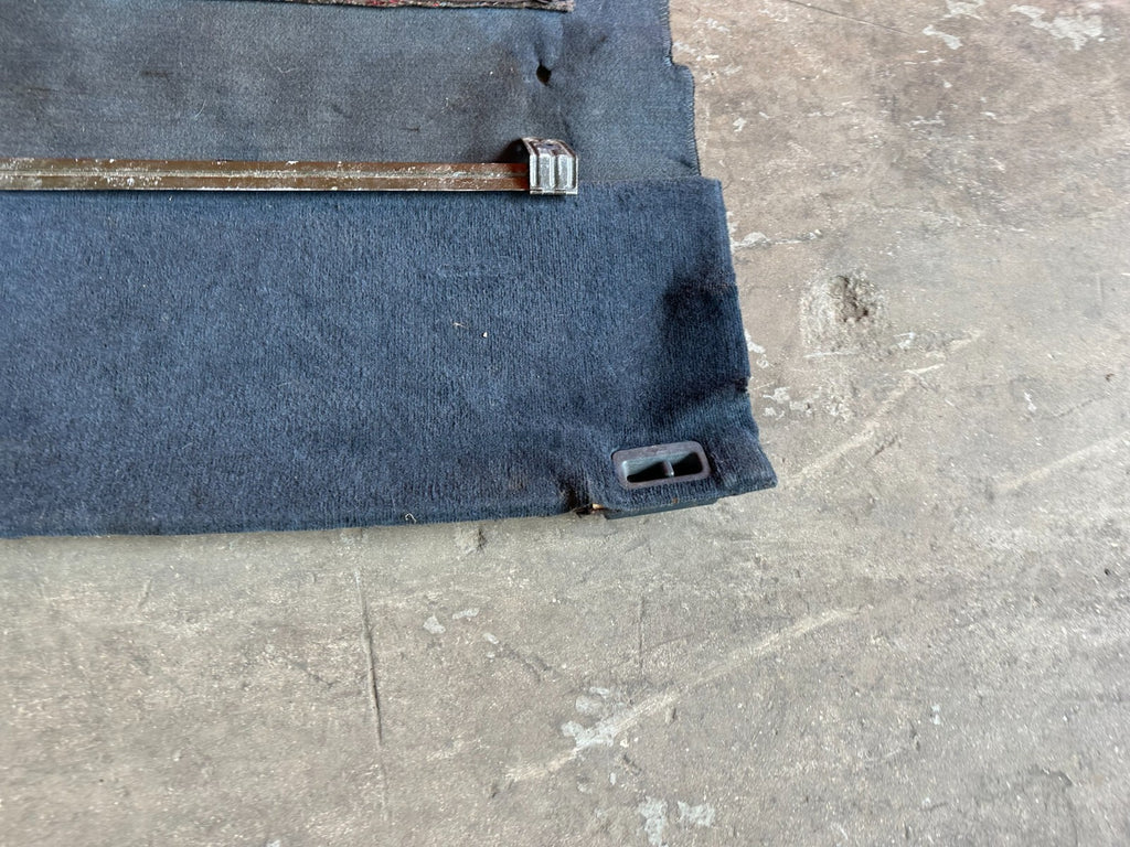 88 89 HONDA CRX DX   TRUNK CARPET W/ TAIL GATE LINER REAR CARPET TRIM   OEM #24313