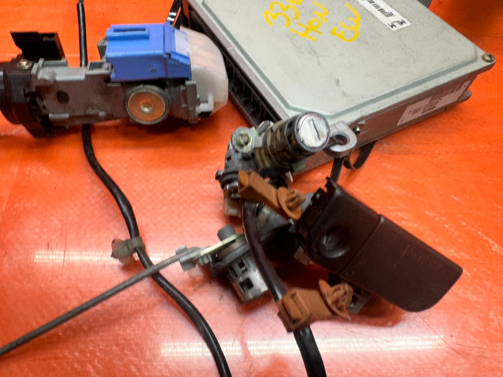 97 01 HONDA PRELUDE 2.2L ECU IMMOBILIZER IGNITION SWITCH CYLINDER LOCKS OEM #3368