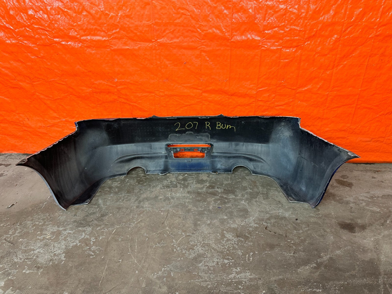 08 15 INFINITI G37 & Q60   2D COUPE   REAR BUMPER COVER   BLUE COLOR   OEM #20713