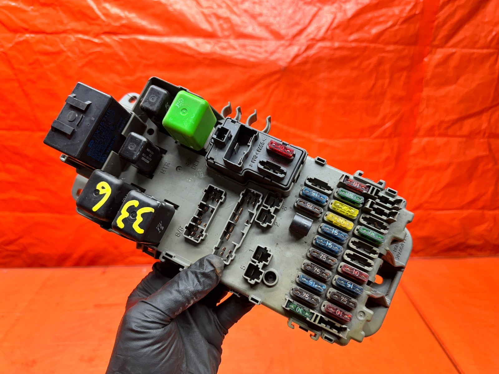 97 01 HONDA PRELUDE 2.2L INTERIOR CABIN UNDER DASH RELAY FUSE BOX BLOCK #3360