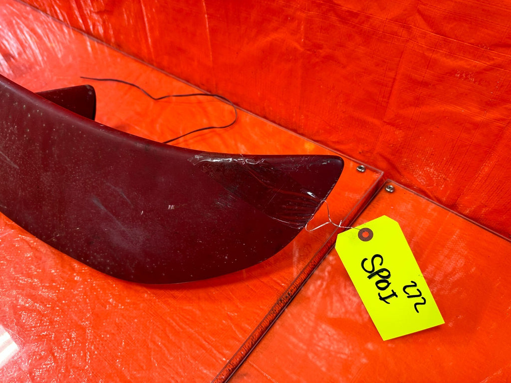 93 97 HONDA DEL SOL VTEC MODEL REAR WING SPOILER DECK LID TRIM   OEM FACTORY 2722