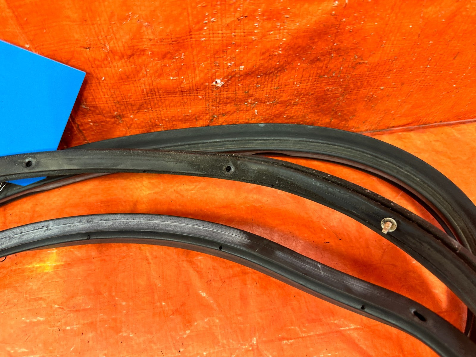 02 05 HONDA CIVIC SI EP3 HATCH LEFT DOOR WEATHER STRIP TRIM SEAL GASKET OEM 3089