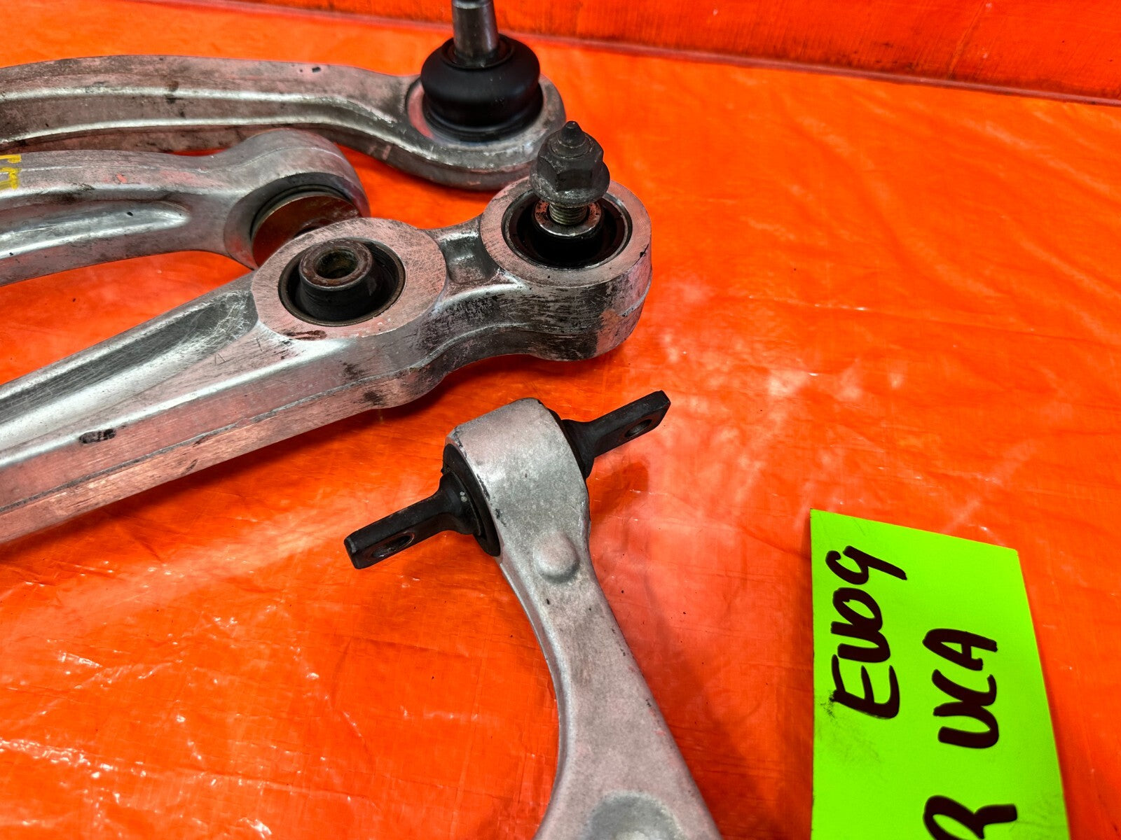 03 06 LANCER EVOLUTION VIII 8 EVO IX 9   DRIVER LEFT REAR LOWER CONTROL ARMS OEM6