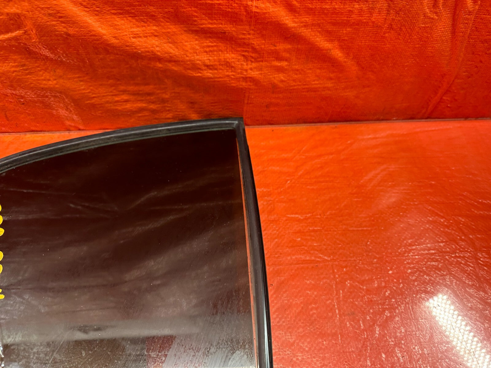 09 13 INFINITI G37 SEDAN PASSENGER RIGHT REAR DOOR VENT GLASS WINDOW OEM #2382