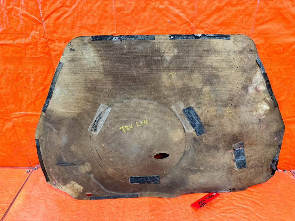 90 91 HONDA CIVIC HATCHBACK   TRUNK LINER CARDBOARD AUTHENTIC OEM #3254