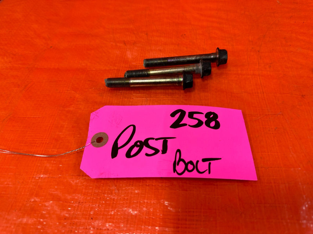 02 06 ACURA RSX   K20A2 K20A3   POST MOUNT BOLT SET MOUNTING BOLTS   OEM #2584