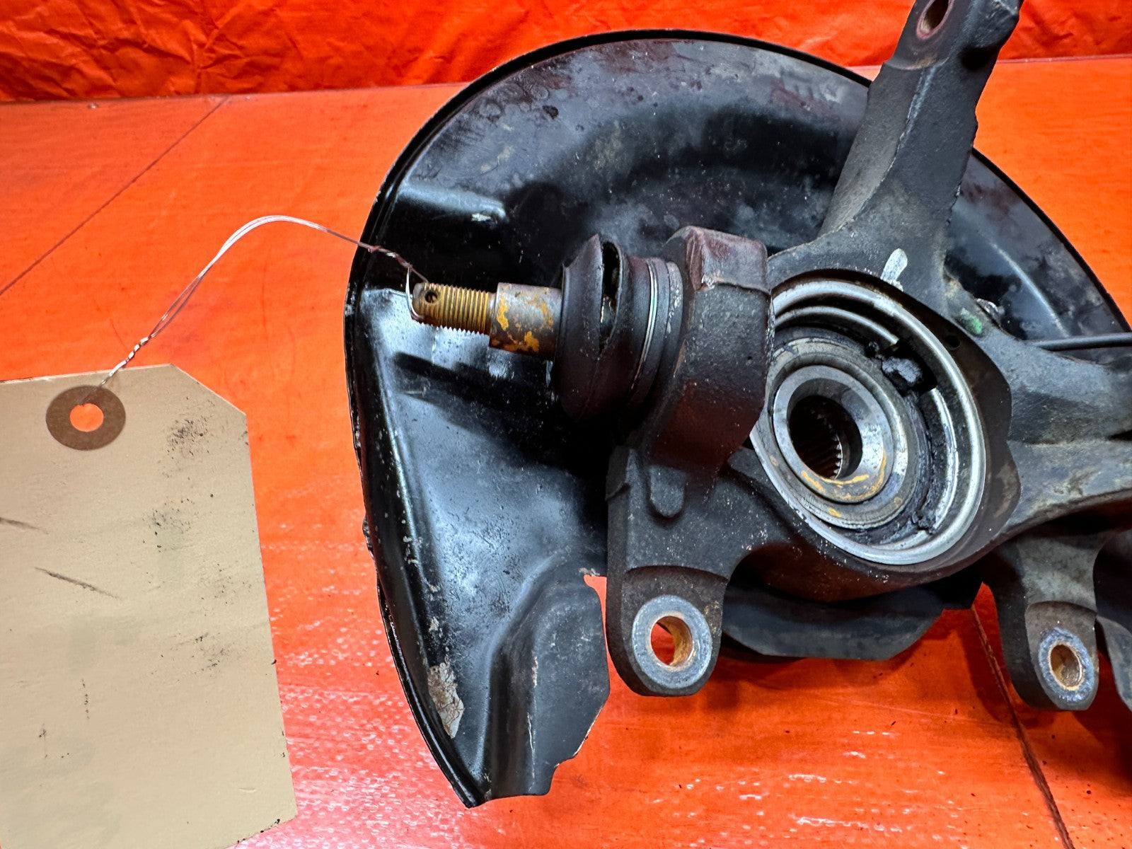 04 08 ACURA TSX 2.4L LEFT DRIVER FRONT KNUCKLE SPINDLE OEM #3306
