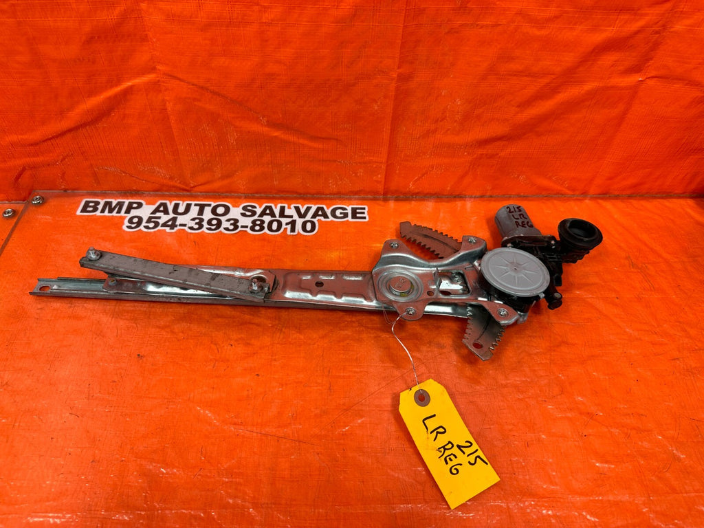 14 20 INFINITI Q50   DRIVER LEFT REAR   WINDOW REGULATOR W/ MOTOR   OEM #2150