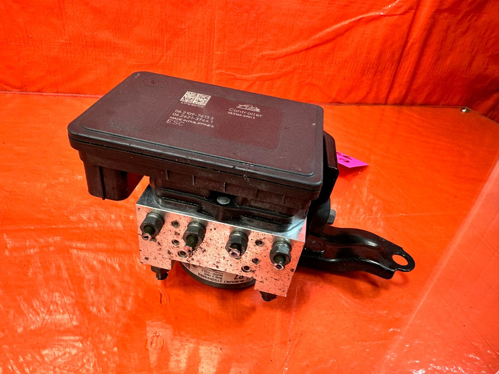 2017 SUBARU WRX STI   ABS PUMP ANTI SKID LOCK ACTUATOR VSA MODULATOR   OEM #2665