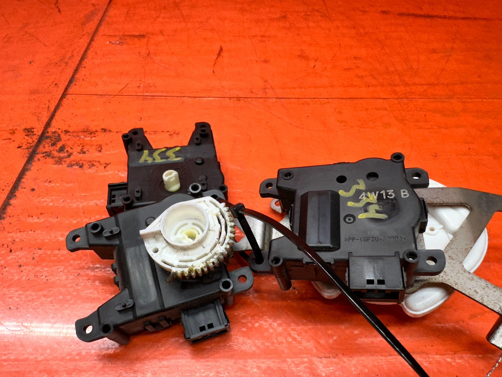 13 15 HONDA CIVIC SI 2.4L AC HEATER BLEND DOOR ACTUATOR MOTORS SET OF 3 OEM #3344