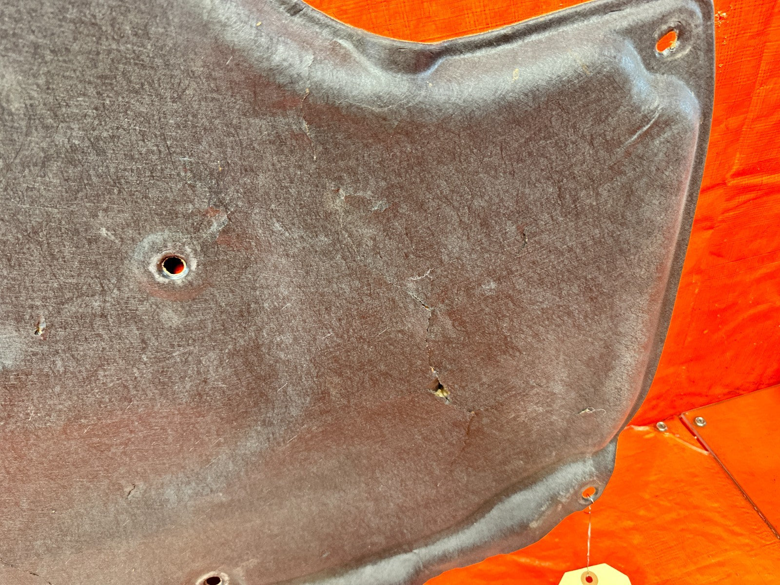 08 15 INFINITI G37 Q60 FRONT HOOD INSULATION LINER PAD MAT OEM #32919