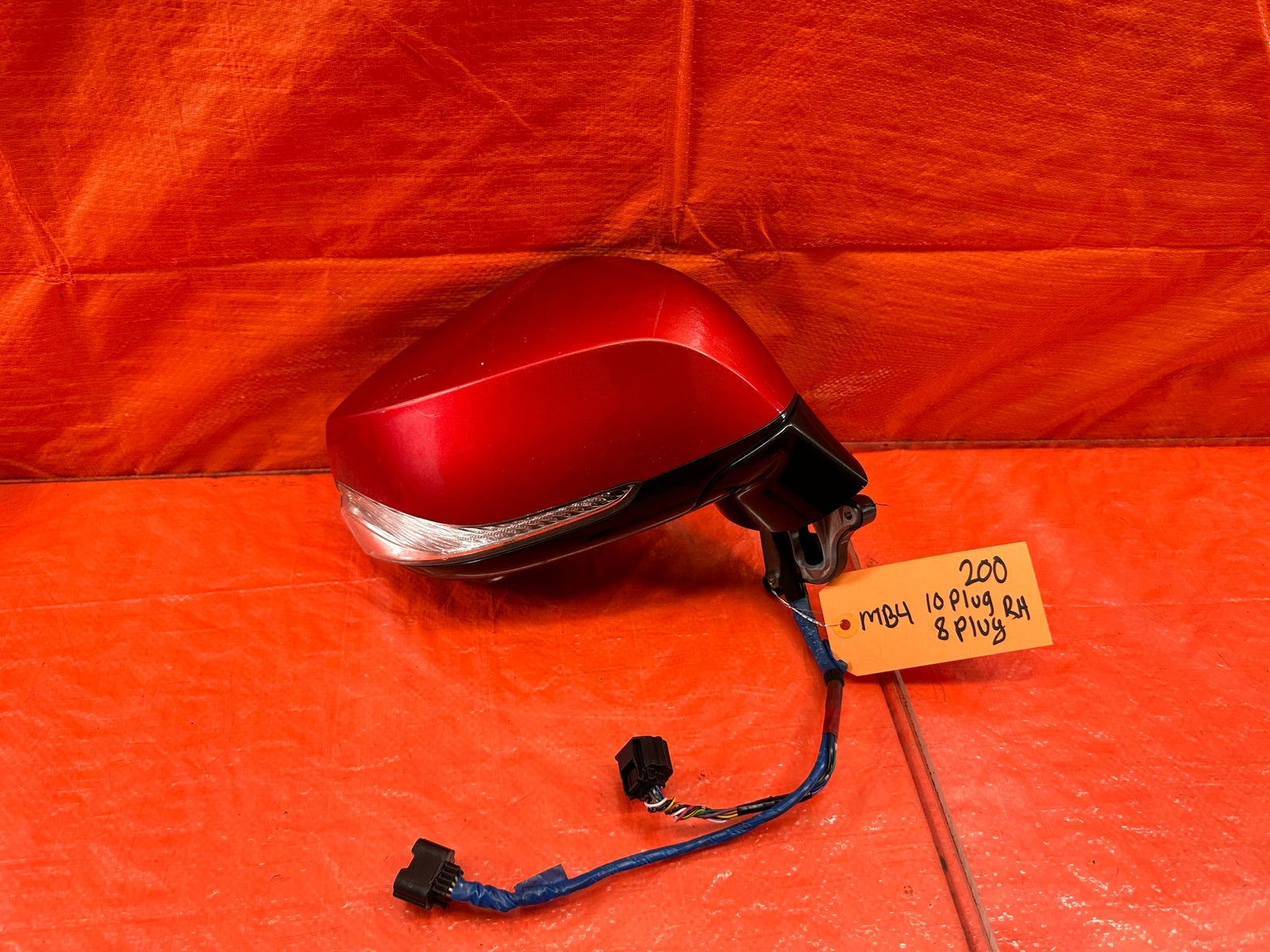 17 18 INFINITI Q60   PASSENGER RIGHT SIDE VIEW MIRROR W/ CAMERA OEM FACTORY #2000