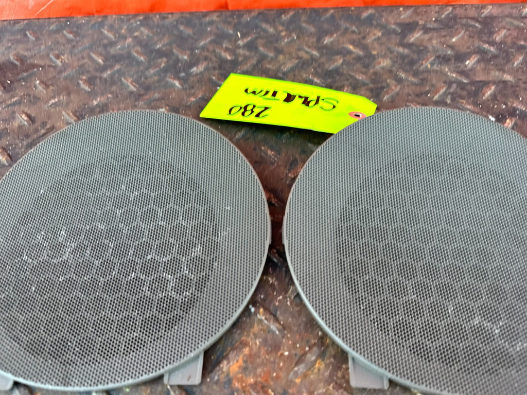02 06 ACURA RSX   REAR INTERIOR SPEAKER COVER TRIM LEFT & RIGHT   TAN   OEM #2805