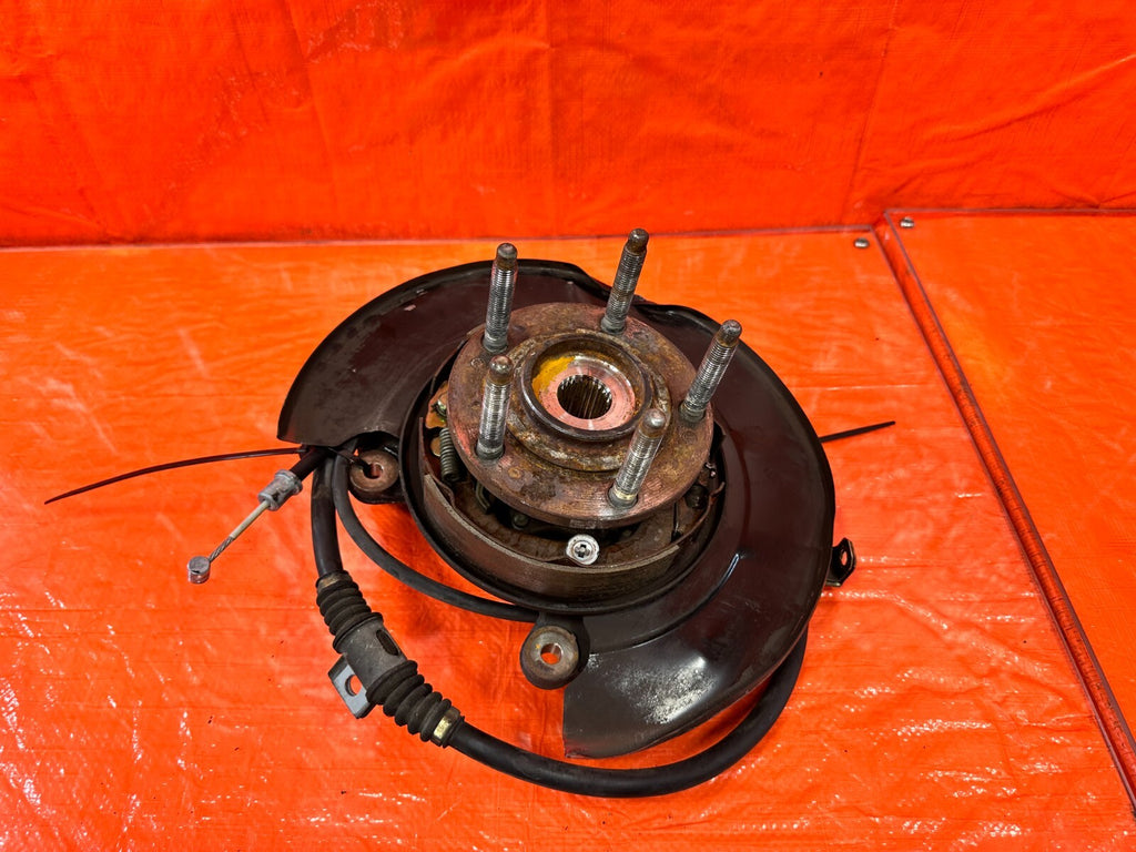 03 06 LANCER EVOLUTION VIII 8 EVO IX 9   RIGHT REAR  SPINDLE KNUCKLE HUB0
