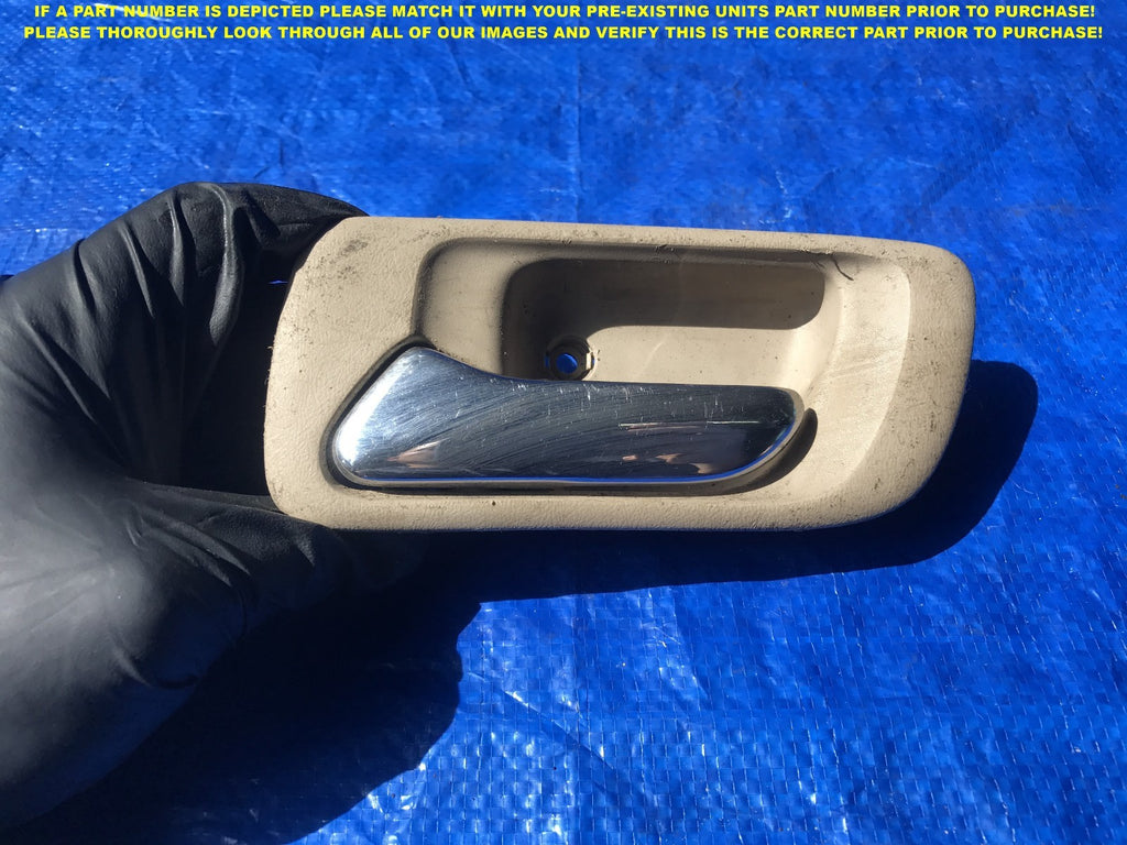 OEM 1998 1999 2000 HONDA ACCORD SEDAN DRIVER LEFT REAR INTERIOR DOOR HANDLE0