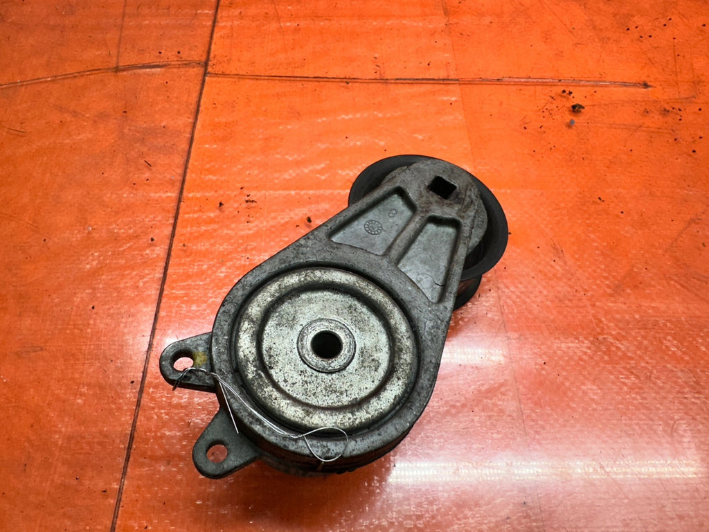 14-15 INFINITI Q50 3.7L AWD VQ37VHR DRIVE BELT TENSIONER IDLER PULLEY BRACKET #38