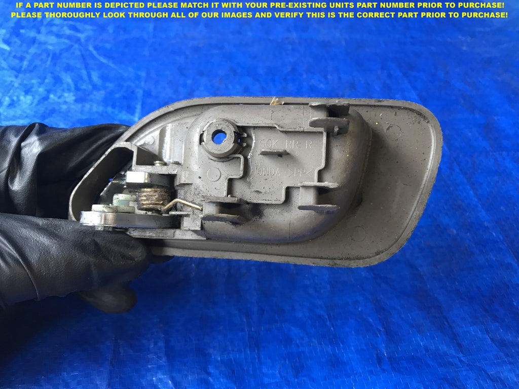 OEM 1999 2000 2001 ACURA TL PASSENGER RIGHT REAR INTERIOR DOOR HANDLE 1