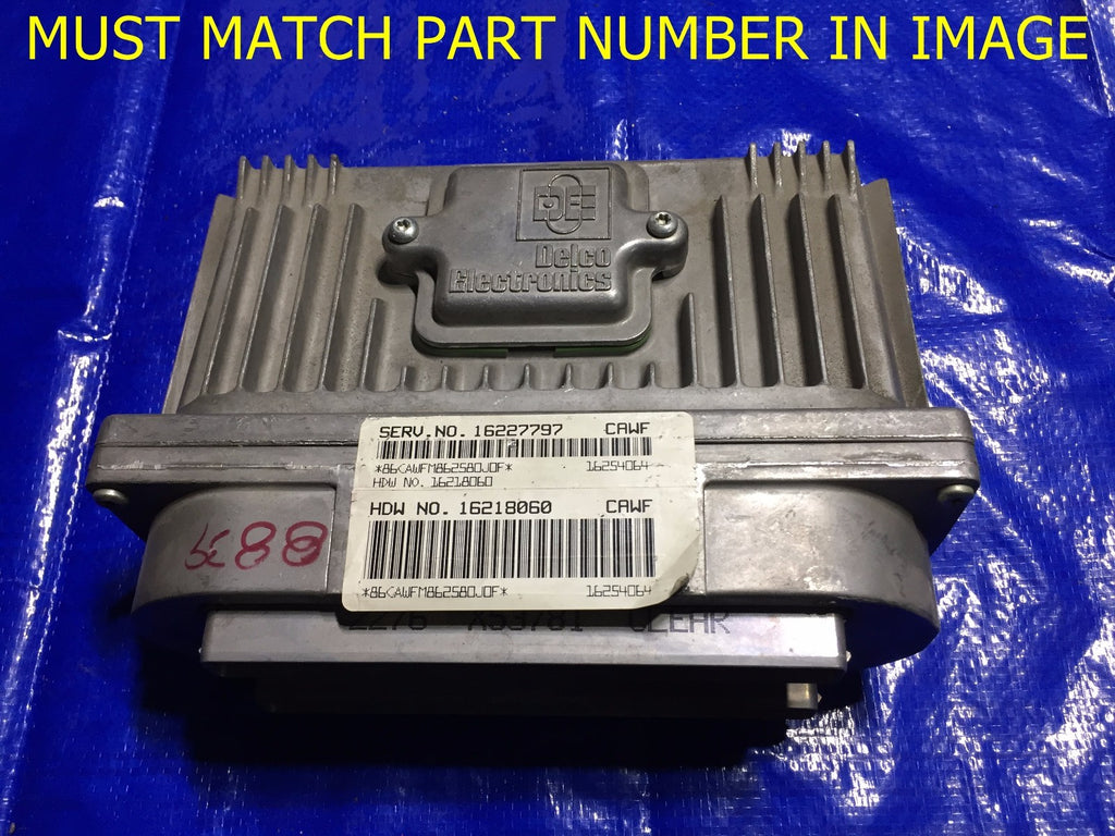 OEM 1997 BUICK PARK AVENUE ENGINE COMPUTER ECU ECM BRAIN EBX 16227797 CAWF0