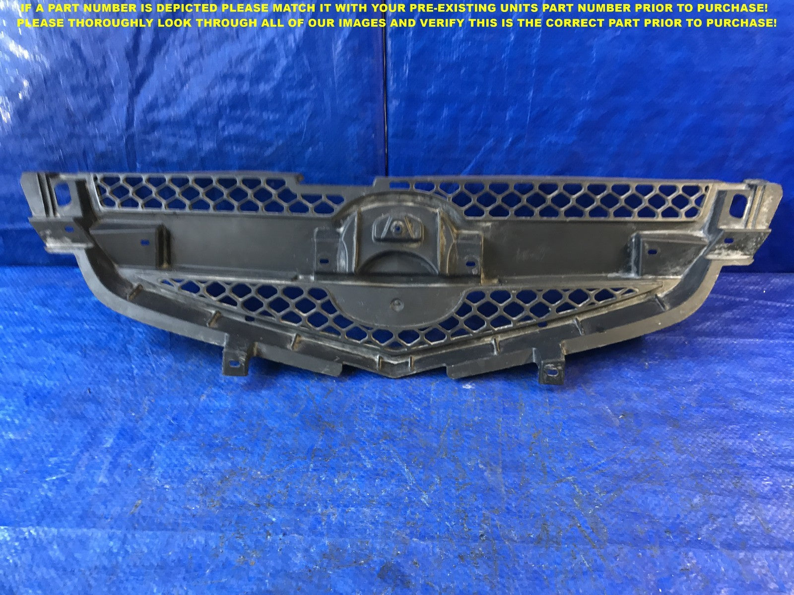 OEM 2007 2008 07 08 ACURA TL FRONT GRILLE 71120 SEP A1000
