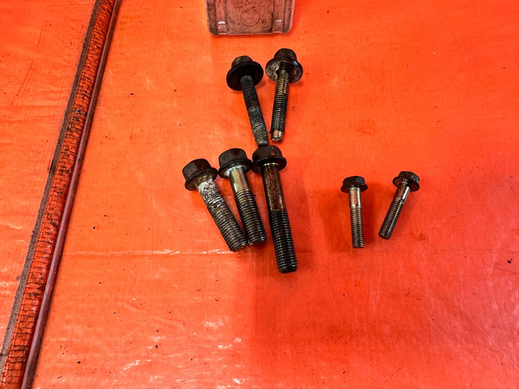 96 00 HONDA CIVIC   POWER STEERING PUMP AND BRACKET BOLTS D16   OEM #3192