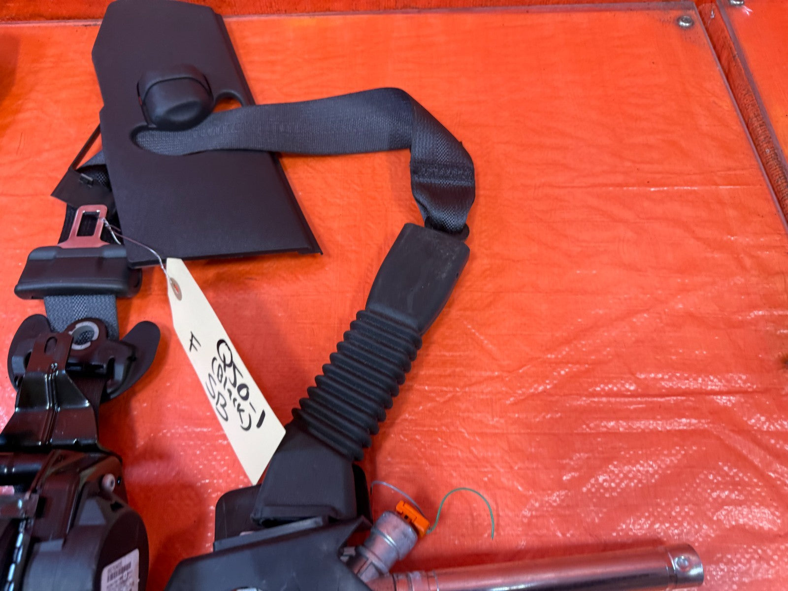 14 23 INFINITI Q50 LEFT & RIGHT FRONT SEAT BELTS SAFETY BELT W/ PRE CRASH OEM6