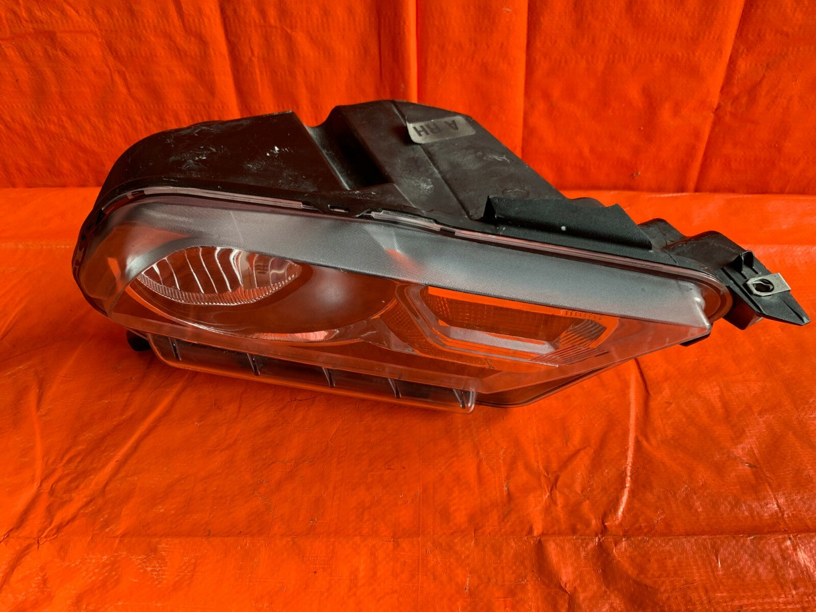 OEM 2010 2011 2012 FORD MUSTANG   PASSENGER RIGHT HEADLIGHT HEADLAMP HALOGEN4