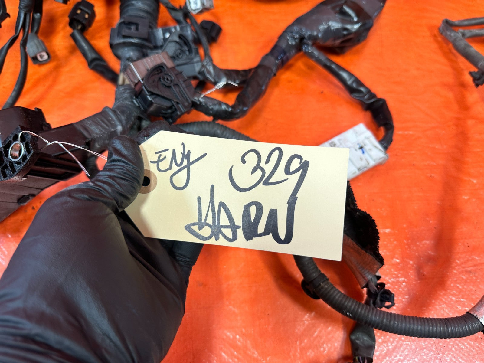 14 15 INFINITI Q60 CONVERTIBLE 3.7L VQ37 OEM MAIN ENGINE WIRE HARNESS A/T #32910