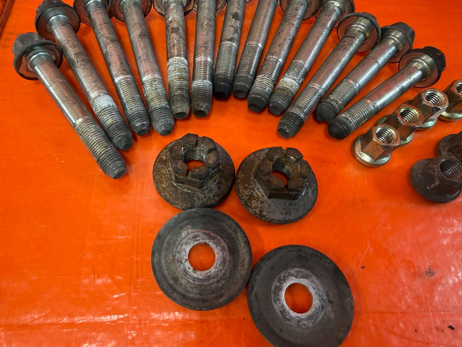 09 14 ACURA TSX   REAR LOWER CONTROL / TRAILING ARM TO CHASSIS BOLTS OEM #3212