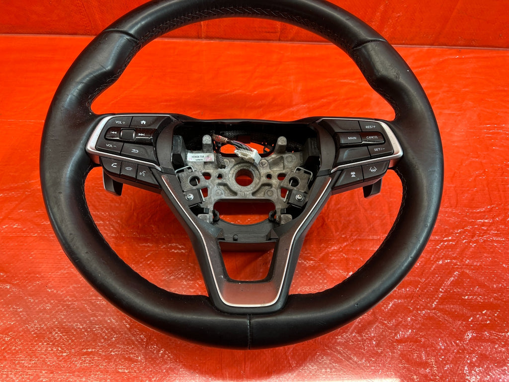 18 21 HONDA ACCORD EX L & SPORT   BLACK LEATHER STEERING WHEEL W/ PADDLE SHIFTER12