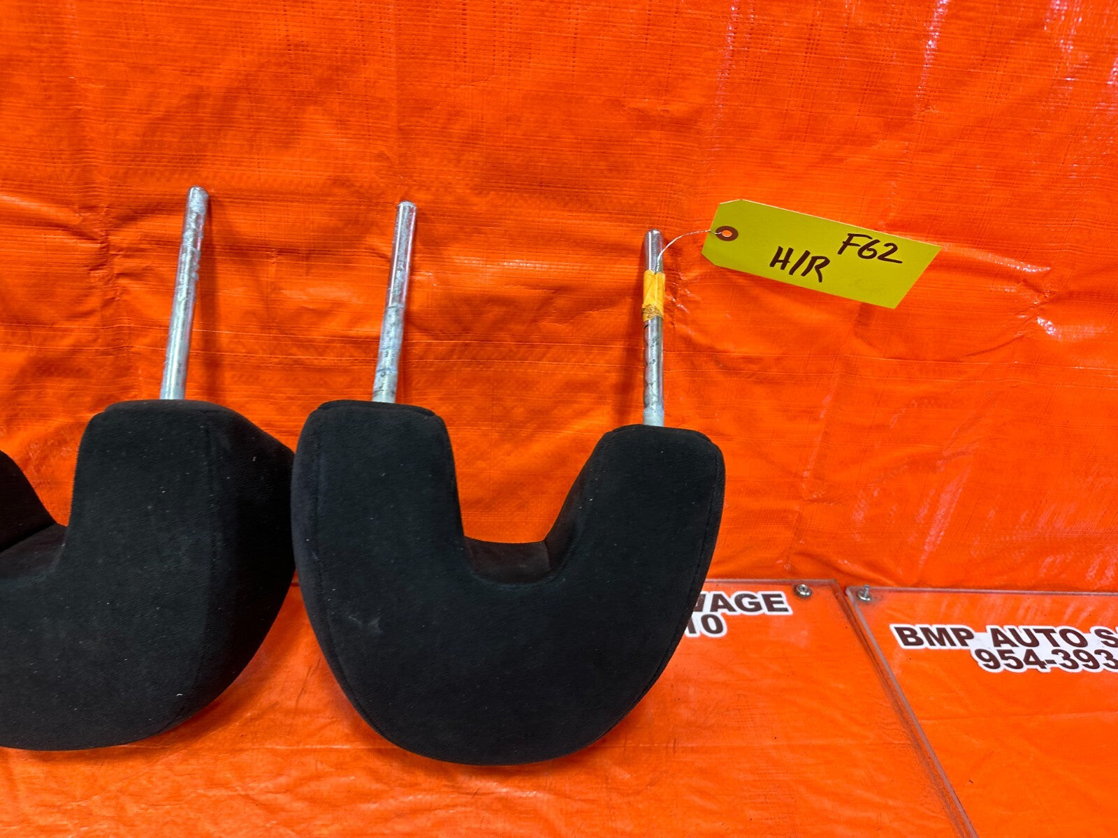 06 11 HONDA CIVIC SI   FRONT SEAT HEAD REST   LEFT & RIGHT   OEM FACTORY #FG2 19