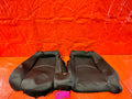 09 15 INFINITI G37 CONVERTIBLE   BLACK LEATHER REAR SEAT LOWER SKIN WRAP OEM 2780