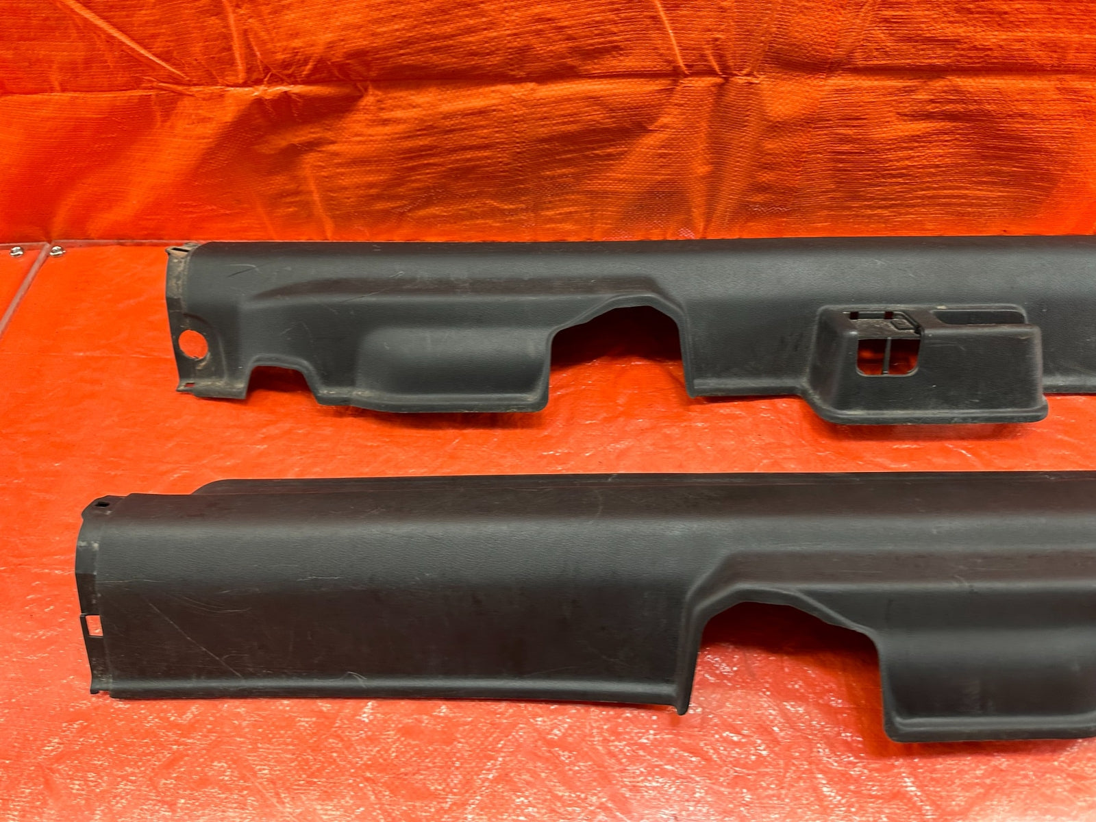 02 05 HONDA CIVIC SI EP3   FLOOR PILLAR SCUFF PLATE SET LEFT & RIGHT   OEM #18611